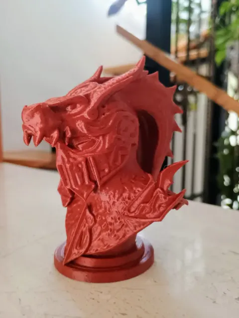 Dragon Knight Bust – Mythical Fantasy Display — Фото 11 из 12