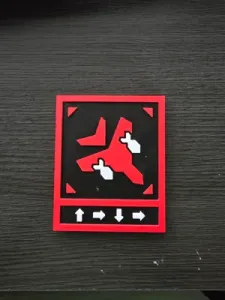 Magnetic Helldivers 2 Eagle Airstrike Plaque