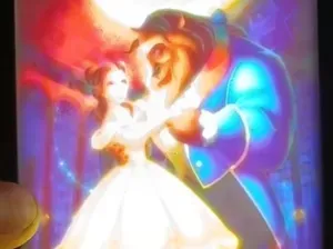 la belle et la bête litho