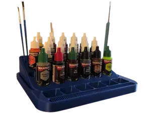 Paint tray for 22 Army Painter, Vallejo, GSW