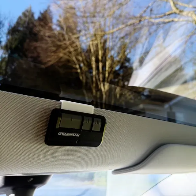 Tesla Garage door opener remote mount — Image 6 of 6