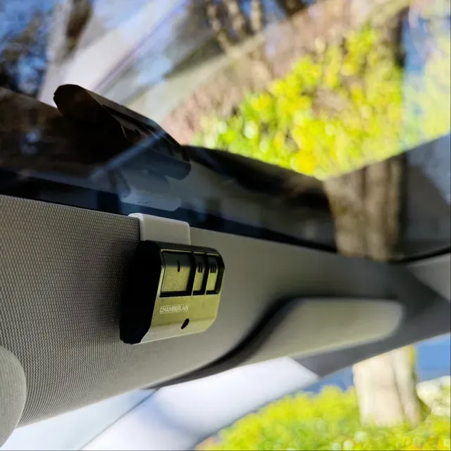 Tesla Garage door opener remote mount — Image 5 of 6