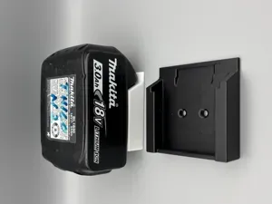 Wall-Mount Holder for Makita 18V LXT Battery