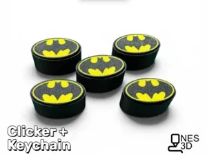 Batman Clicker + Keychain