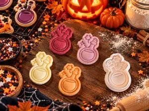 Halloween Poison Bottle Cookie Cutter & Embosser