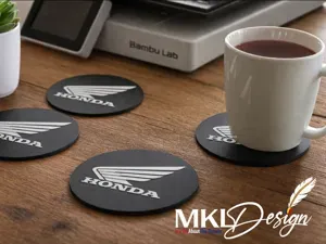 HONDA Coaster + Holder