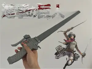 Attack On Titan Extendable Sword 进击的巨人立体机动装置可伸缩剑