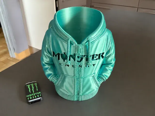 MONSTER ENERGY FELPA PORTA LATTINA