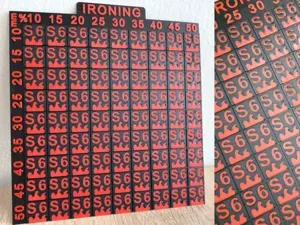 Ironing Test - Multi-Color + (Text & Shapes)