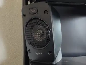 Logitech z906 front speaker stands