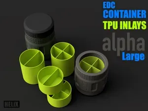 ALPHA "The Beast" TPU Inlays - Gear Organizer