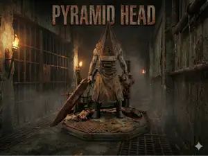 Silent Hill Pyramid Head Figure