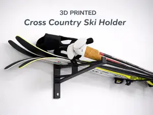 3D Printed Cross Country Ski Holder
