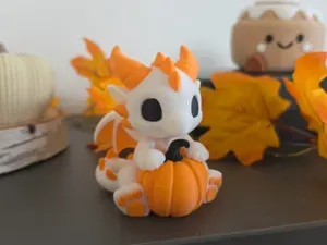 Cute Pumpkin Dragon