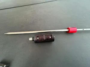 5.6 m Telescopic vertical antenna 40m band coil