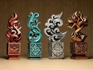 Elementals Statues