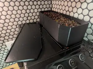 Philips saeco bean tray extender with lid