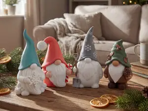 christmas gnome set – 4 cute figurines decoration