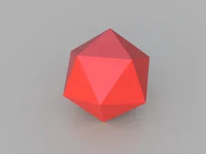 Low Poly Spheres: Icosahedron
