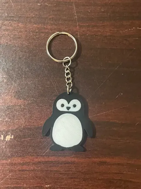 Baby Penguin Keychain — Image 2 of 3