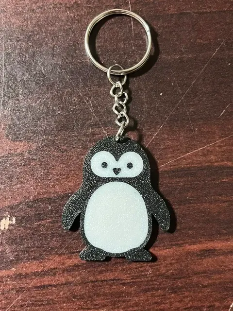 Baby Penguin Keychain — Image 3 of 3