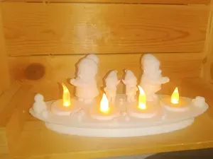 Weihnachts Wichtellicht LED-Teelichthalter