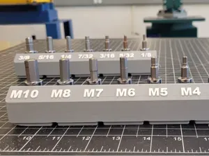 Socket bins Gridfinity (metric, imperial, Torx)