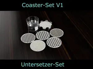 Untersetzer Set / Coaster Set / V1