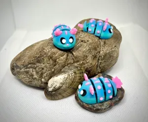 Cute Articulated Baby Sea Bunny