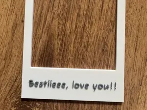 Polaroid-Fotorahmen für deine Bestie