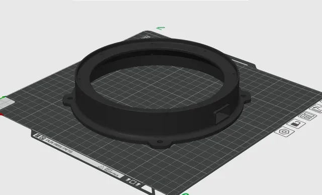 KIA Sportage QL door speaker replacement adapter — Image 3 of 4