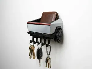 CyberOrganizer - Wall Key & Wallet Holder