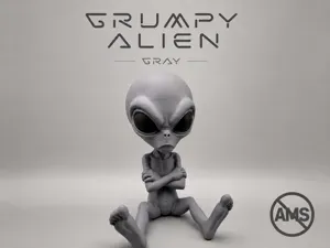 Grumpy Alien