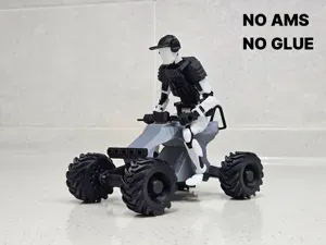 Dummy 13 Snap-Fit CyberQuad ATV