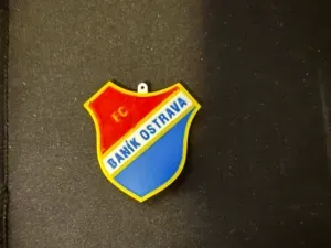 FC Baník Ostrava – Keychain (3D Print)