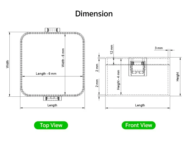 Customizable Snap-Lock Box (Parametric) — Фото 3 из 10