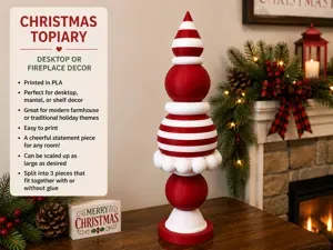 Holiday Topiary | Customizable Seasonal Décor