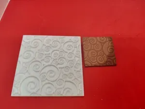 Leather Stamp – Spiral Wave Pattern (Ricci 004)
