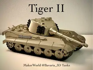 Tiger II Heavy Tank 1/35 Scale Tiger 2 King Tiger