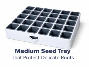 Medium Seed Tray with Self-Watering Base
