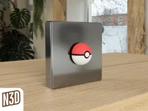 N3D Magnet - Poke Ball