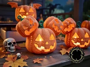 Halloween Pumpkin Lantern