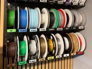 IKEA SKADIS Filament Spool Holder with Label Slot