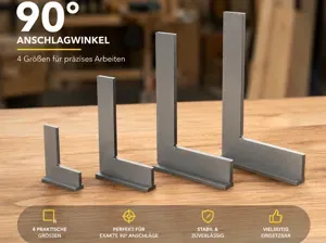 Anschlagwinkel Set | 4 Größen