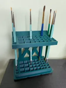 Gridfinity Paint Brush Holder Extended - 3x2