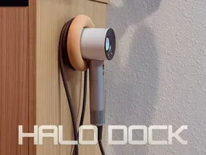 Dyson Hair Dryer Wall Mount - HALO DOCK