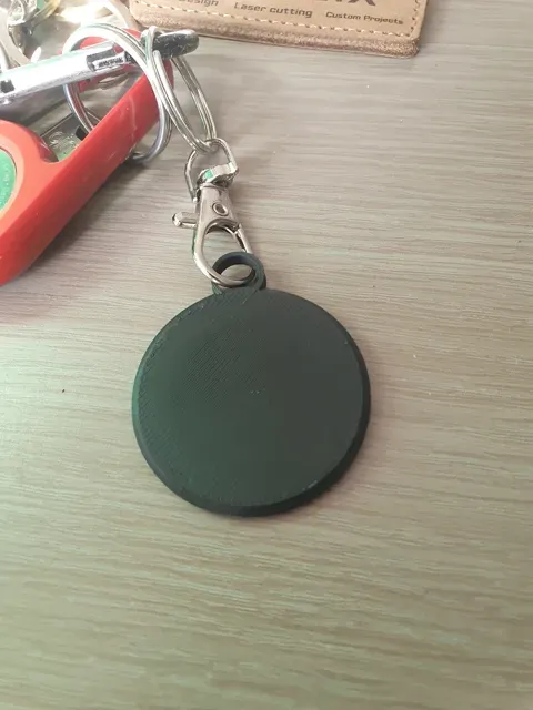 Bussines NFC Tag Custom 3D Printed NFC Keychain — Image 2 of 3