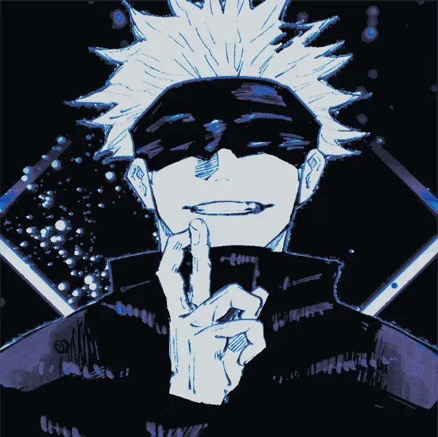 Satoru Gojo Jujutsu Kaisen Anime HueForge — Фото 2 из 2