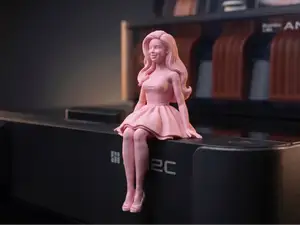 Barbie Girl Sitter - Monitor Buddy