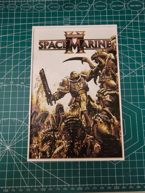 Warhammer 40,000 Space Marine II Poster - Hueforge — Фото 2 из 2